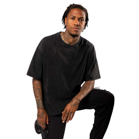 Remera Tifffosi Wash Unisex Negro