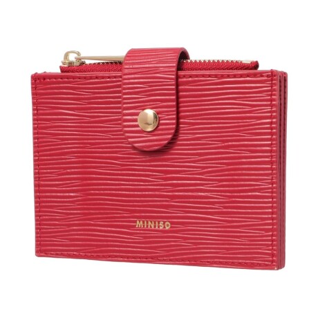 Billetera dama rojo
