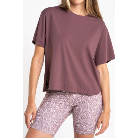 Remera Fitness Malva