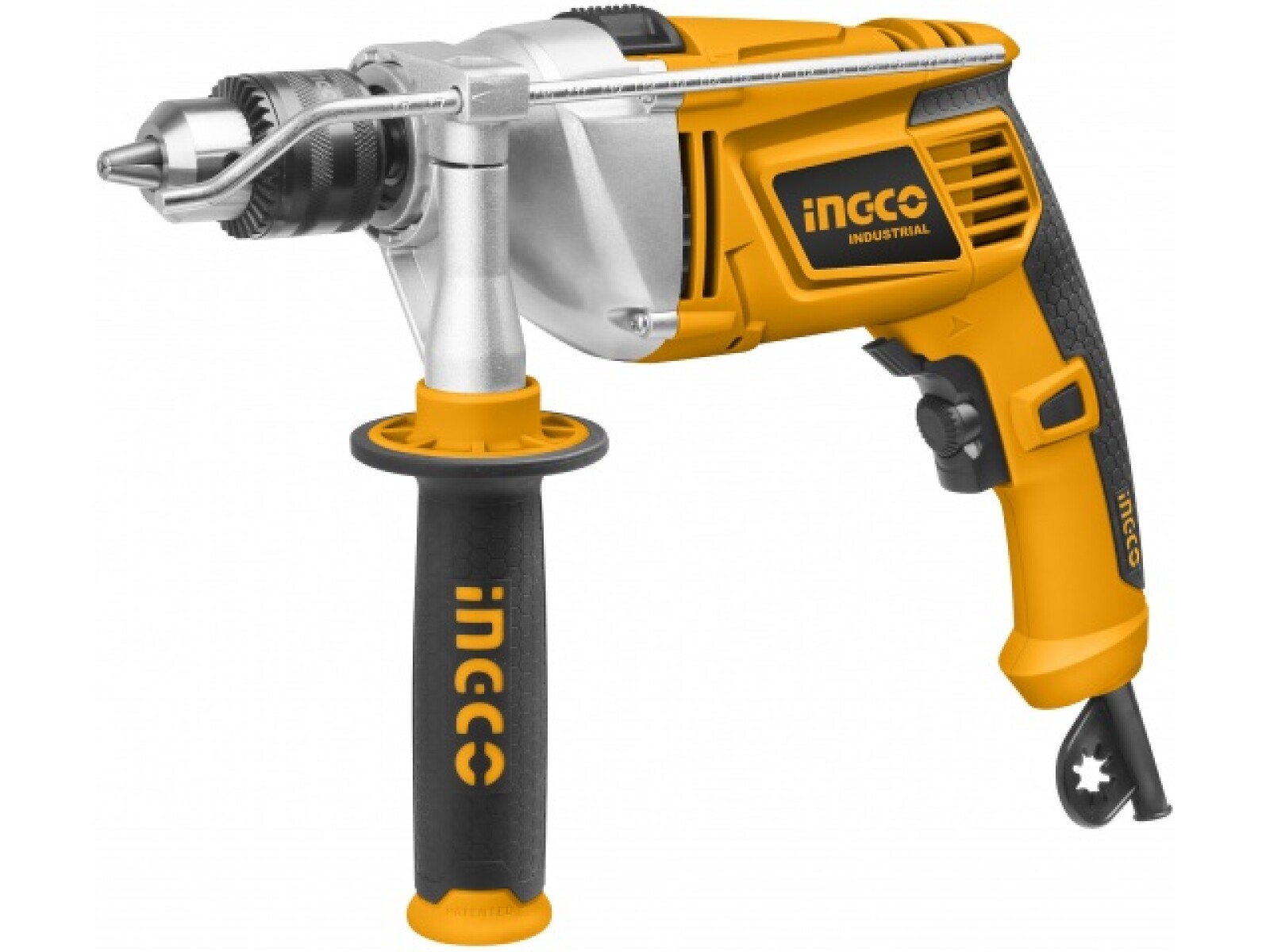 TALADRO 13MM INGCO ID11008 PERCUTOR 1100W VEL/VAR 2800RPM REVERSA 