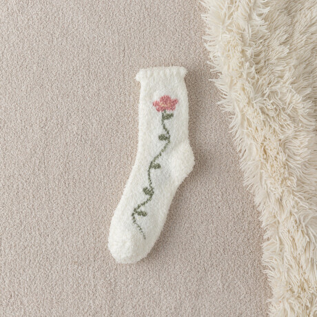 Medias Diseño Floral Diseño 2