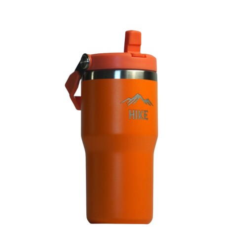 Termo Grip 590 ML Hike Color Naranja