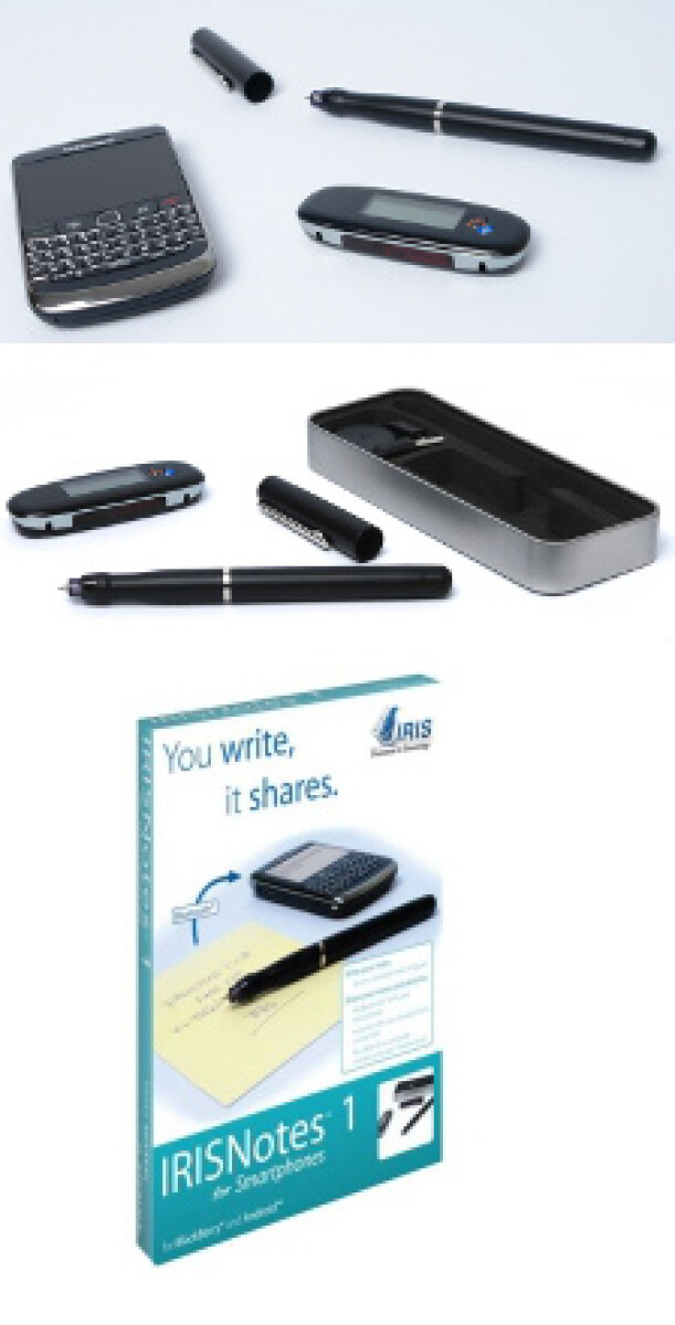 Bolígrafo Digital Receptor Irisnotes Para Smartphone 