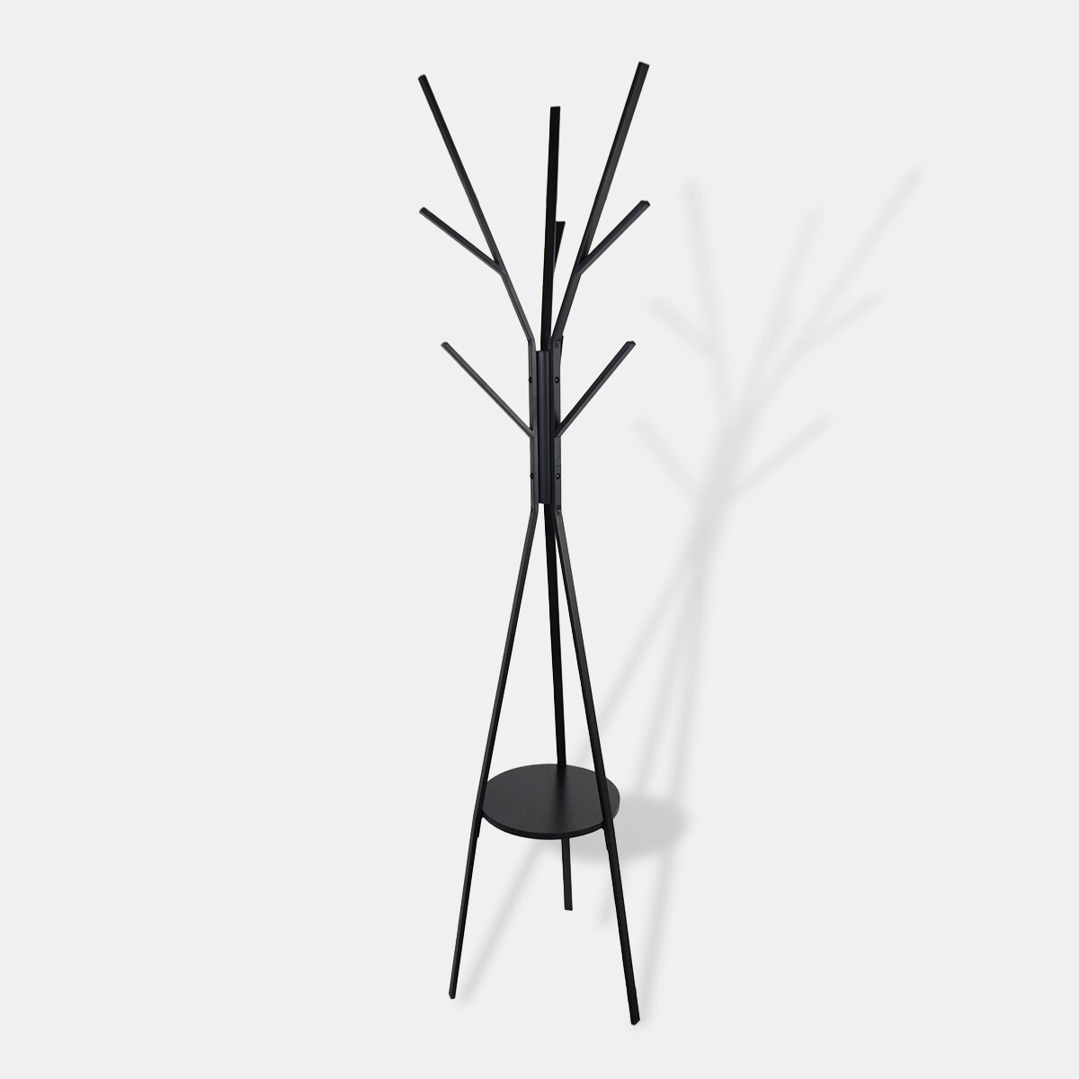 PERCHERO NEGRO 44.8X40X180CM 