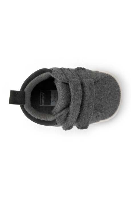 Championes botita con velcro Sin color