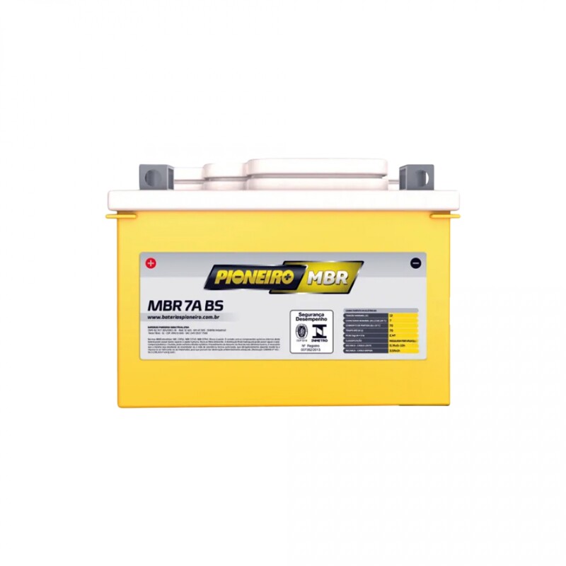 Pioneiro Batería Moto 12V 7 A/H MBR7A-BS Pioneiro Batería Moto 12V 7 A/H MBR7A-BS