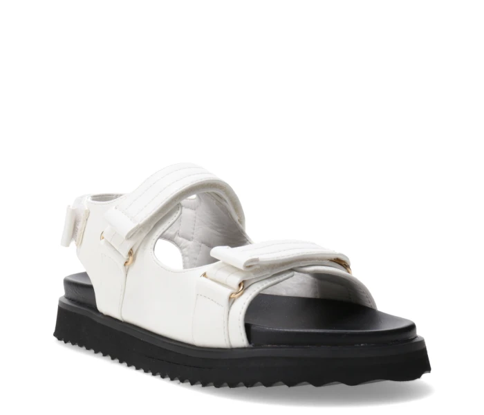 Sandalia KATALLA con velcro White