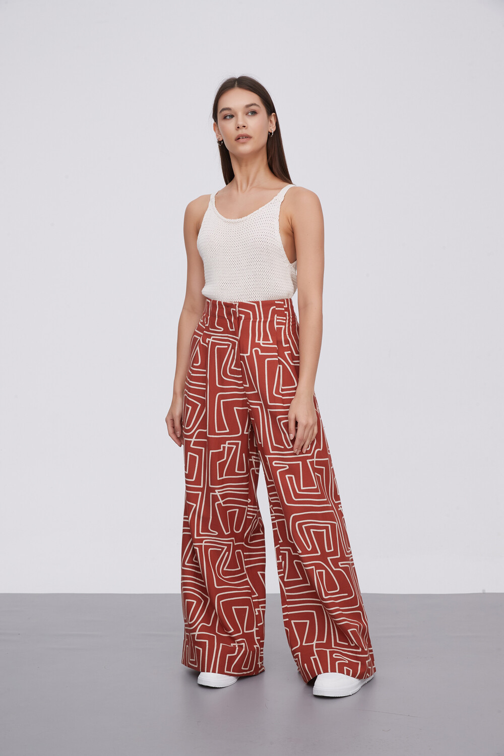 Pantalon Jazminis Estampado 2