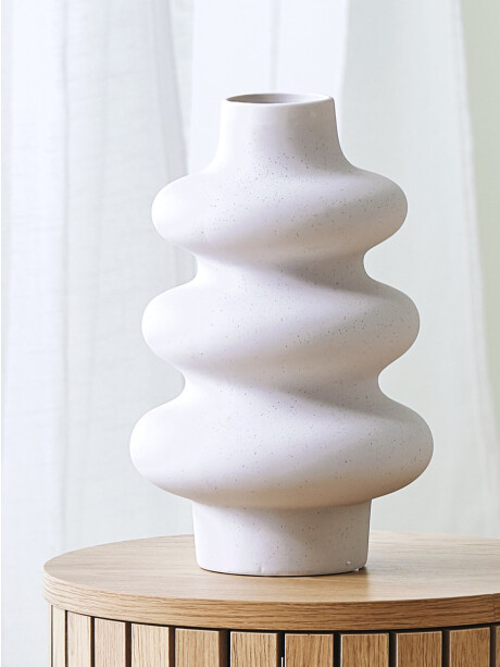 Jarrón ALVIS Ø20xA30cm blanco Jarrón ALVIS Ø20xA30cm blanco