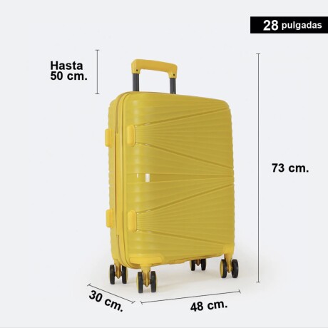 Valija grande 28” Amarilla