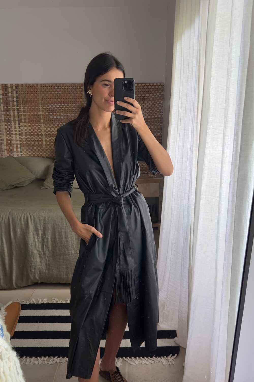 Matrix Trench Negro
