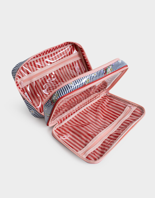 Porta Cosméticos Portacosméticos Estampado - Estampado Rayas