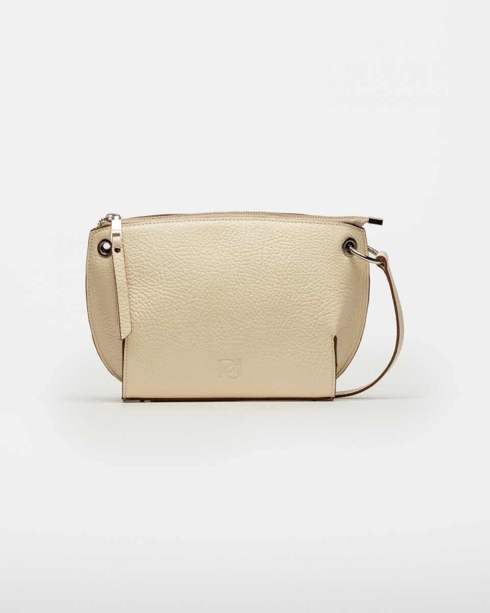 Bandolera Sauvage en cuero graneado - Cotton 