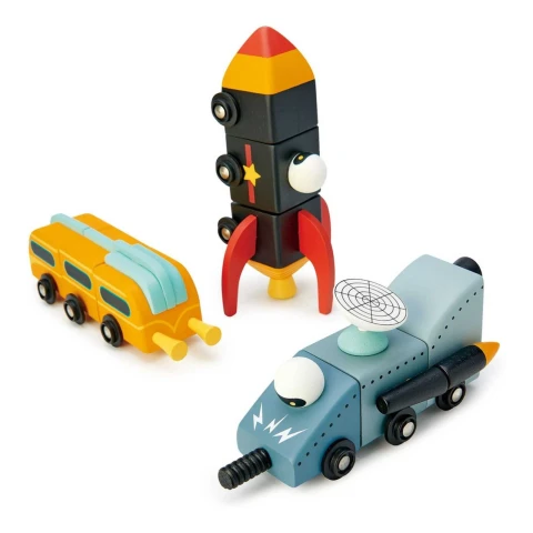 Autos Juguete Desarmables Nave Espacial Cohete Tender Leaf Autos Juguete Desarmables Nave Espacial Cohete Tender Leaf