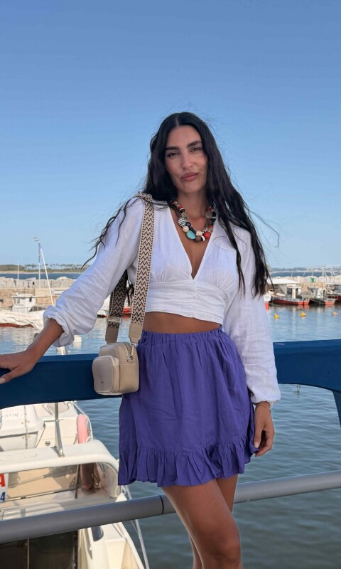 BANDOLERITA MORRAL PETUNIA GREIGE