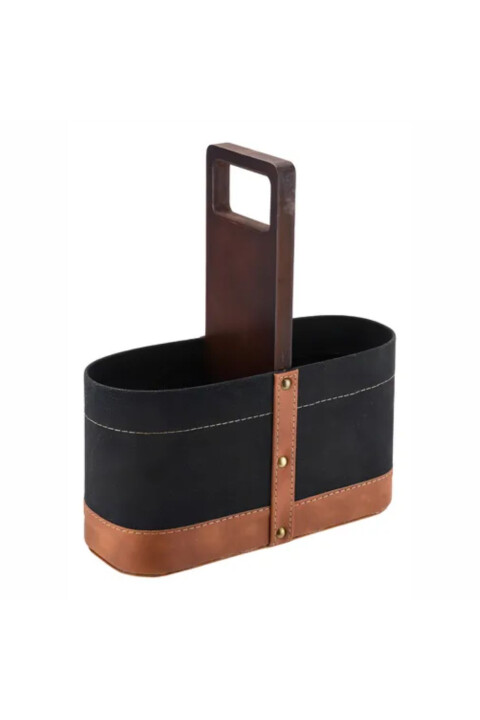 MATE CHARRUA MATERA DE AUTO NEGRO