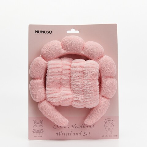 SET DE DIADEMA Y MUÑECA NUBES - ROSA SET DE DIADEMA Y MUÑECA NUBES - ROSA