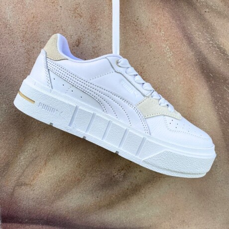 Championes Puma Cali Court Match White/Beige