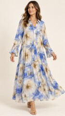 VESTIDO NITTA Celeste