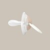 CHS+0BRILLA Set X2 Chupetes Sx Pro Fisiologicos 0 A 6 Meses Brilla En La Oscuridad Suavinex Osito Beige