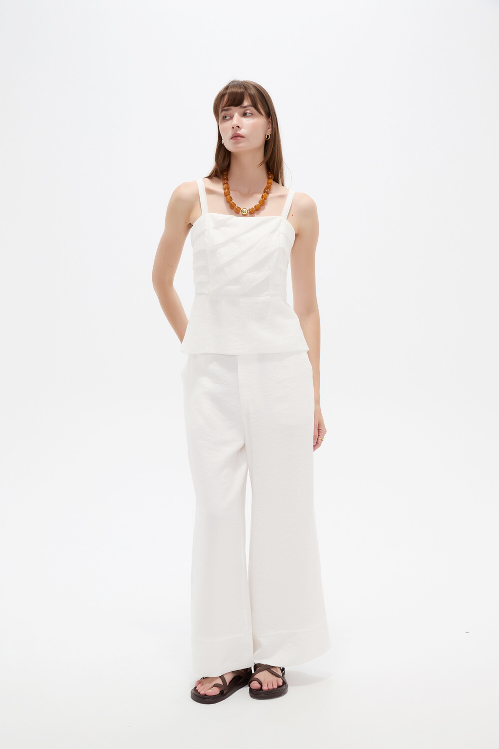 Tops Lurex Marfil / Off White