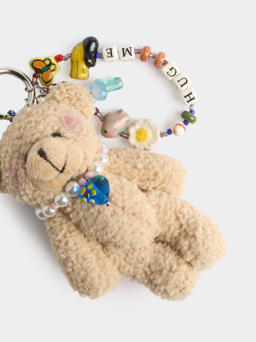 Llavero Charm Oso multicolor