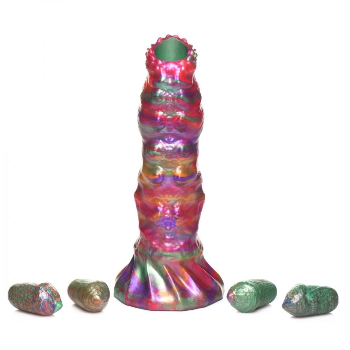 Dildo Ovipositor c/ Huevos Larva Creature Cocks 
