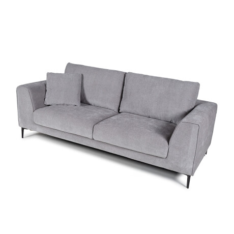 Sofá Sky - Tela Microfibra - 3 cuerpos 6686-7 Gris