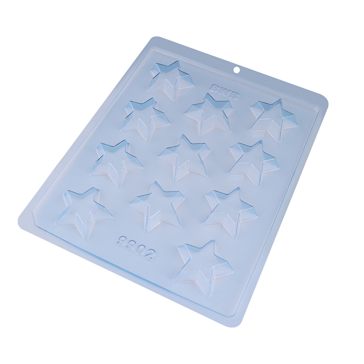 Placa Simple Bombón Estrella Media 