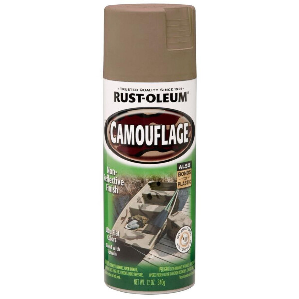 Esmalte Aerosol Camuflado Khaki 340g Rust-Oleum Esmalte Aerosol Camuflado Khaki 340g Rust-Oleum