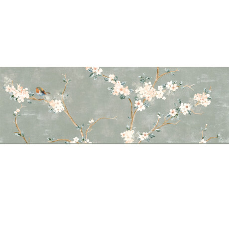 PORCELANATO PARA PISO Y PARED DECORADO DE 40X120 BLANCO