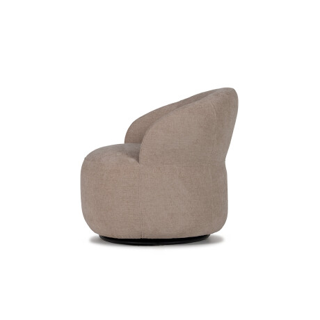 Butaca Bold Giratoria - Tela Microfibra 130 (Beige)
