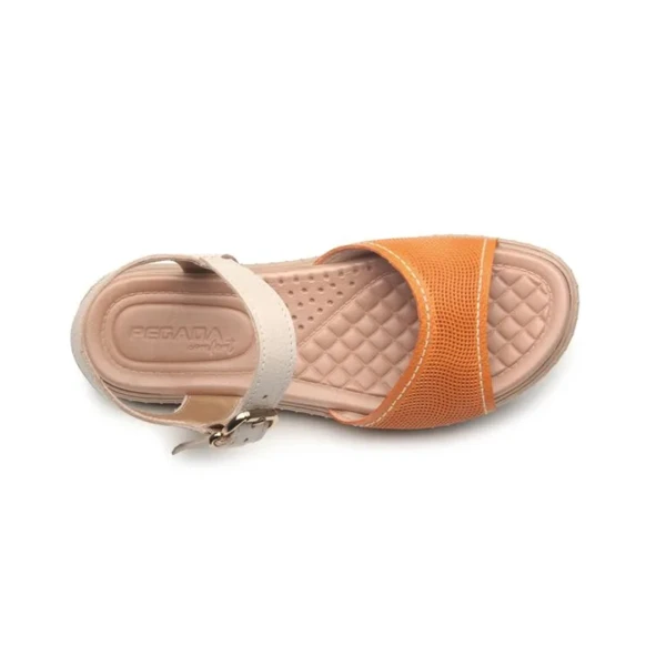 233664 - PEGADA BEIGE/NARANJA