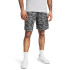 UA Tech Printed Short-BRN GRY-025