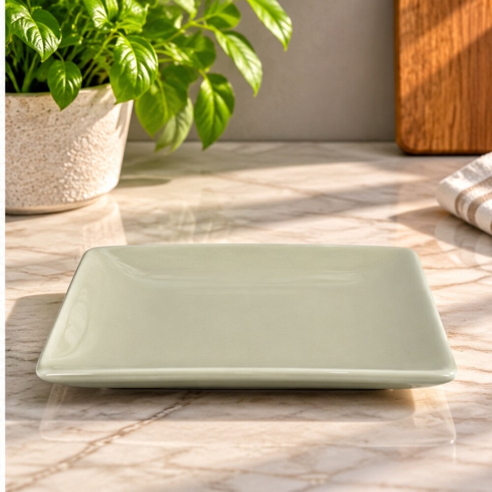 Plato pan cuadrado 12 cms Plato pan cuadrado 12 cms