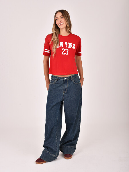 REMERA GINA ROJO