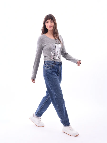 REMERA EMOTION GRIS MELANGE M
