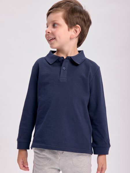 Remera polo Azul Marino