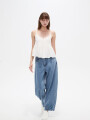 Musculosa Leka Marfil / Off White