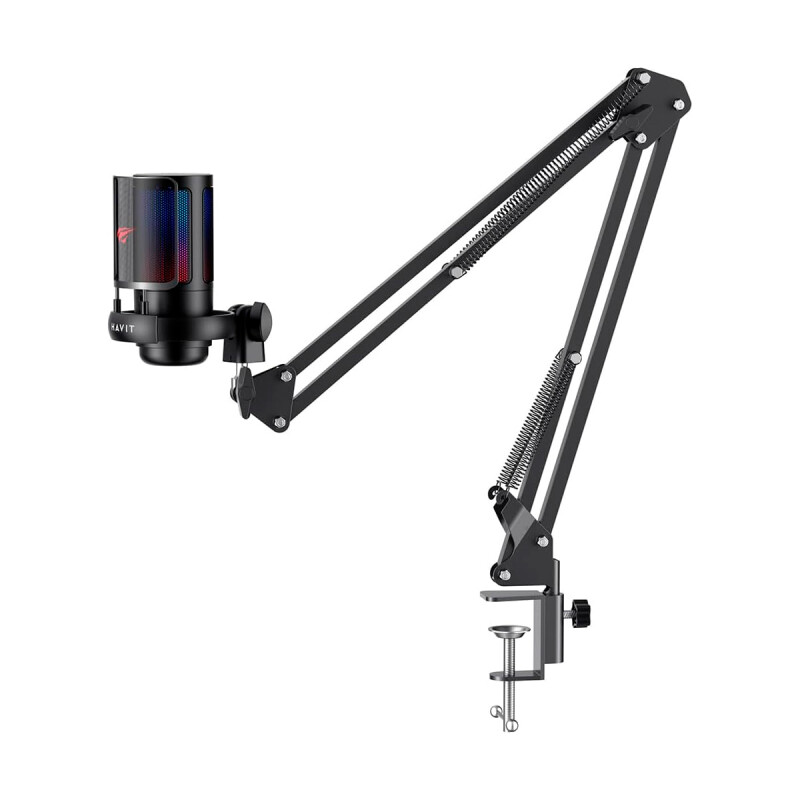 Micrófono Havit GK50 Pro Streaming RGB Black Micrófono Havit GK50 Pro Streaming RGB Black