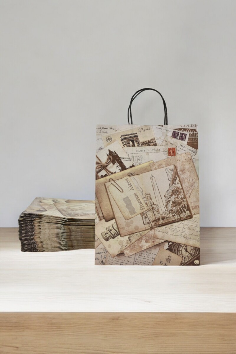 Pack x 20 - bolsa fantasia 22x10x30 cm. - CIUDADES 