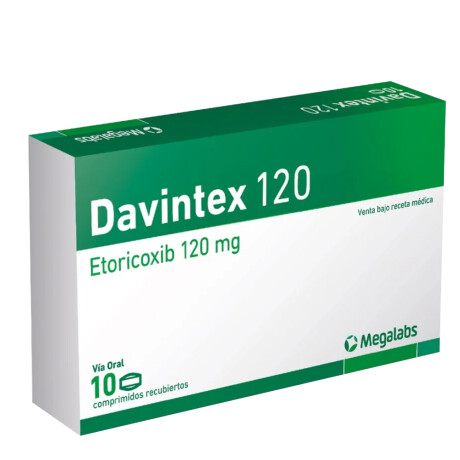 Davintex 120mg 10 Comprimidos Davintex 120mg 10 Comprimidos