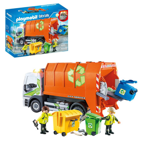 Playmobil Camión de Reciclaje 70200 Original Playmobil Camión de Reciclaje 70200 Original
