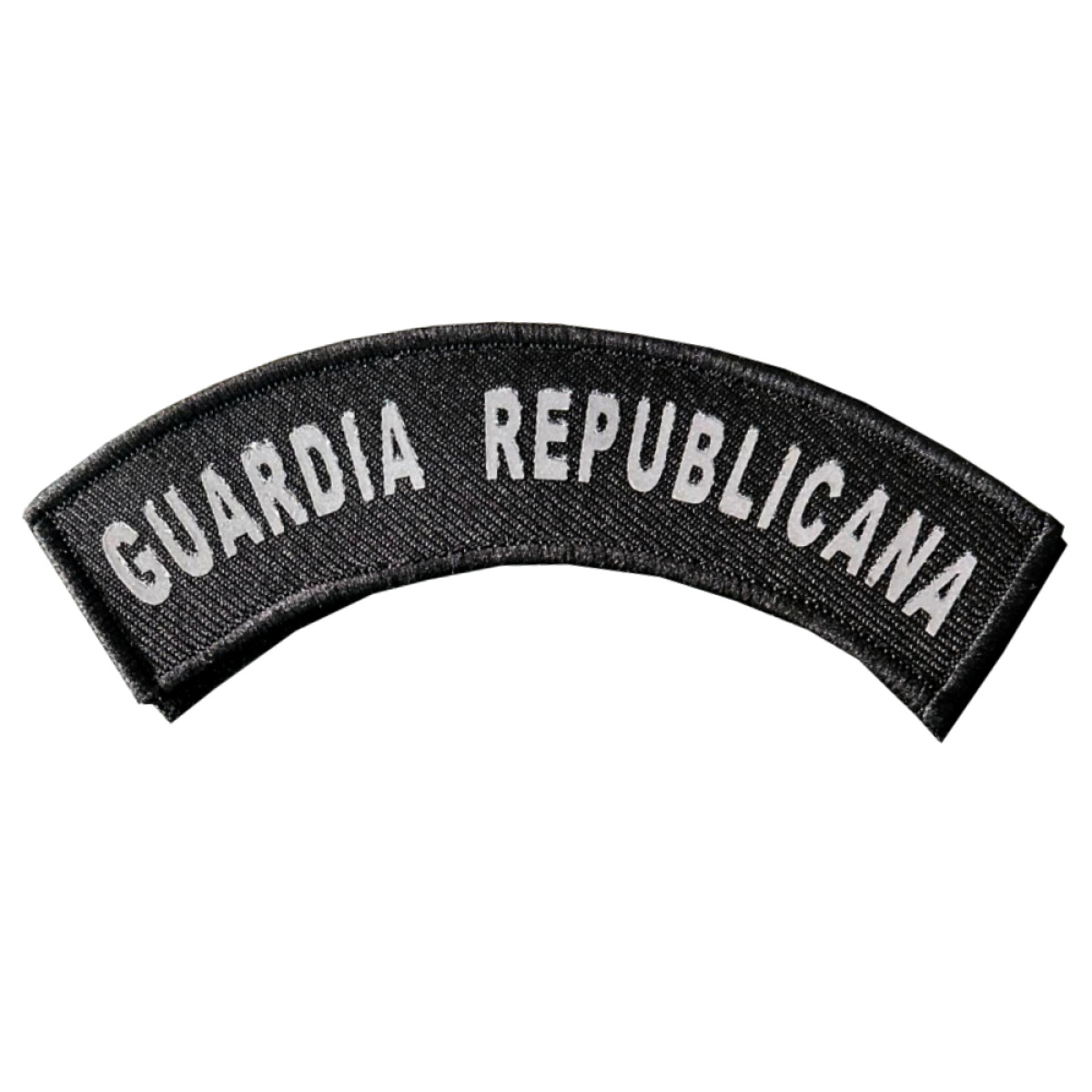Parche reflectivo medialuna Guardia Republicana - Negro 