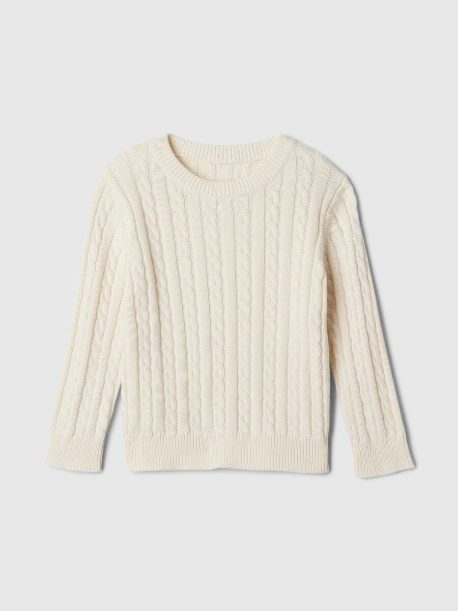 Buzo Ochos Toddler Niño - Ivory Frost 