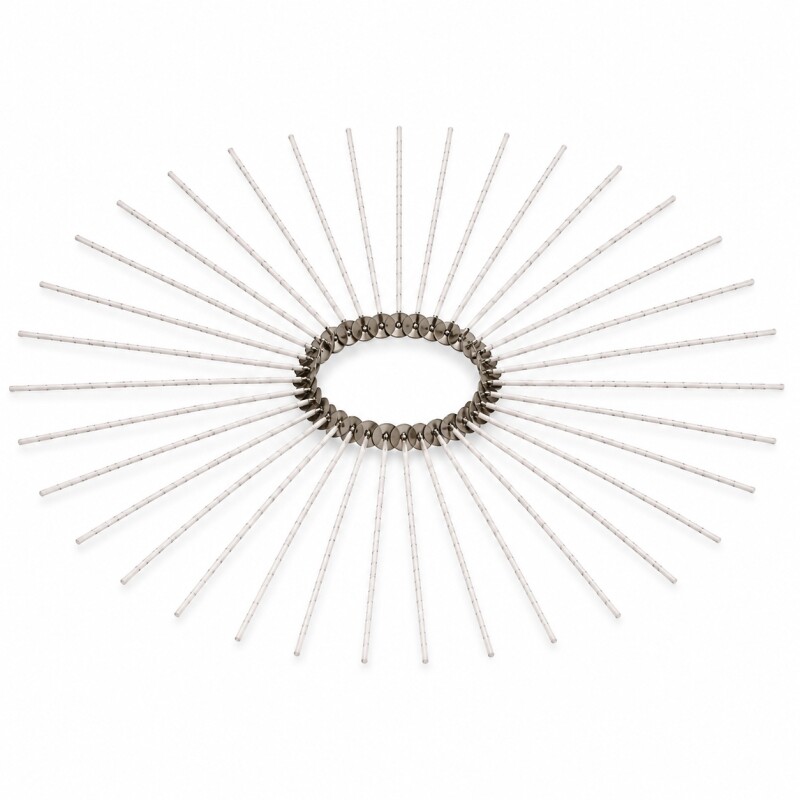 PABILO ENCERADO PARA VELAS CON BASE METÁLICA X36 Pabilo Encerado Para Velas Con Base Metálica X36