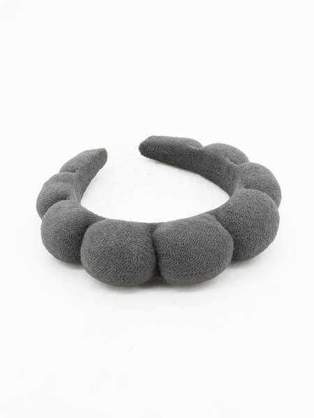 VINCHA PARA MAQUILLAJE GRIS CLARO