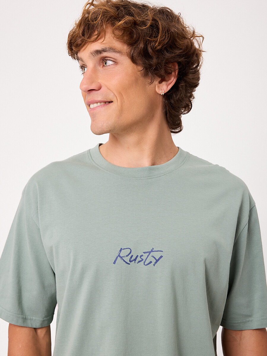 T-SHIRT OSLAS RUSTY - Verde Seco 