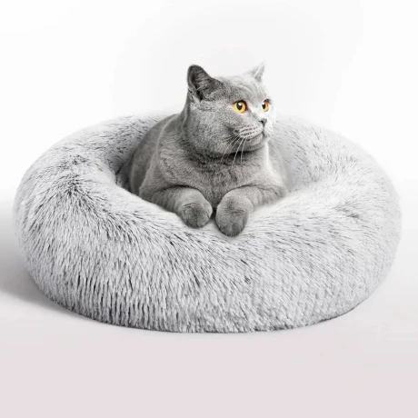 Cama Puff para Mascotas 50cm AJJQ-059 GRIS