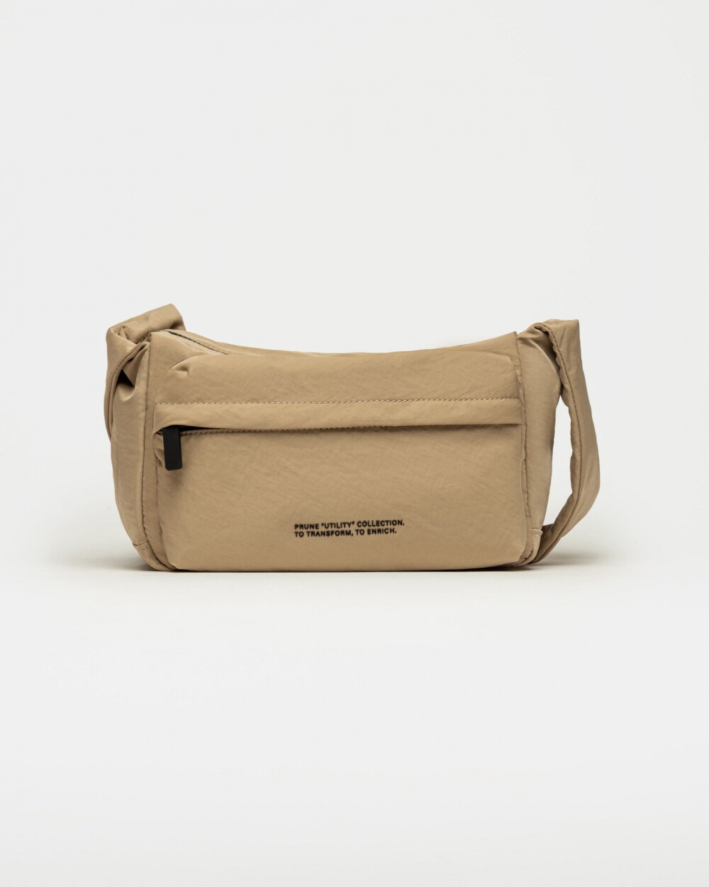 Bandolera Jet en nylon Unisex Taupe